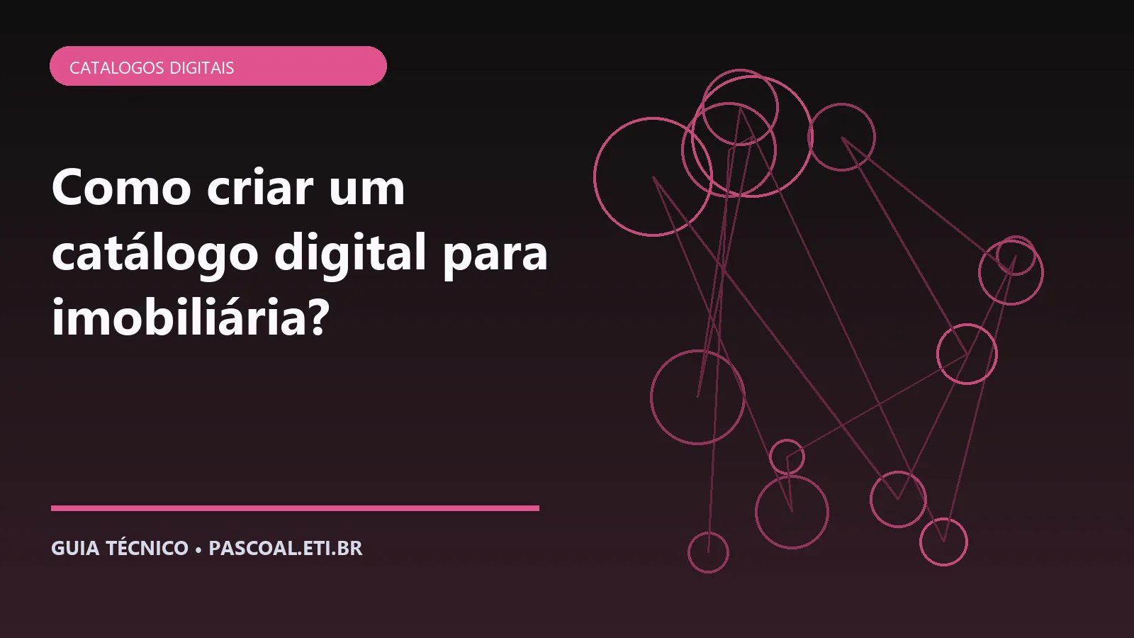 Ilustração editorial sobre Como criar um catálogo digital para imobiliária.