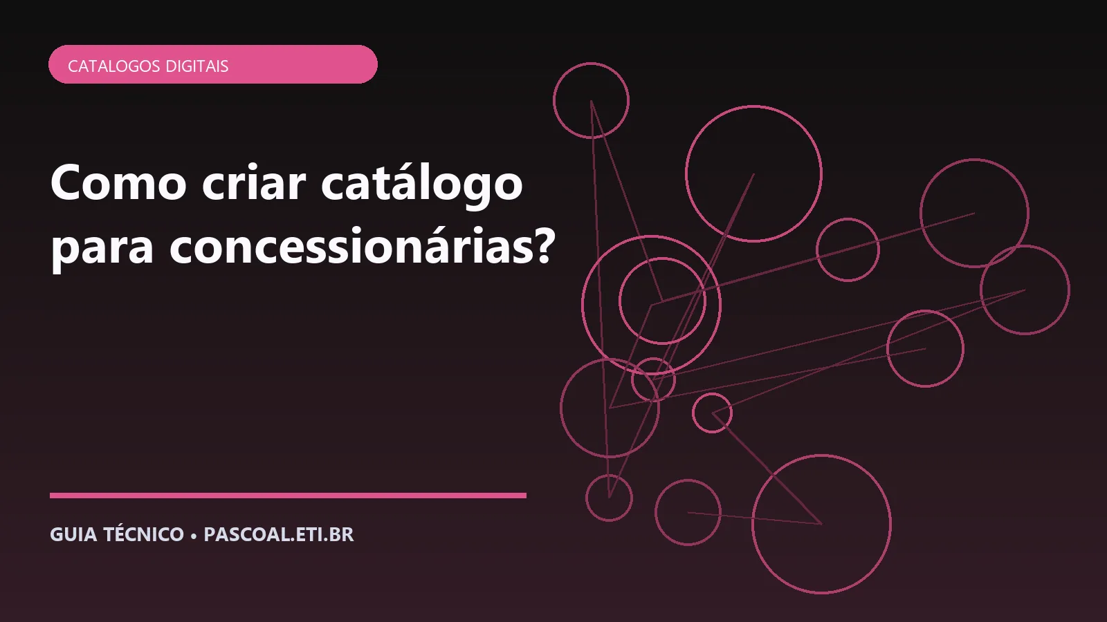 Ilustração editorial sobre Como criar catálogo para concessionárias.