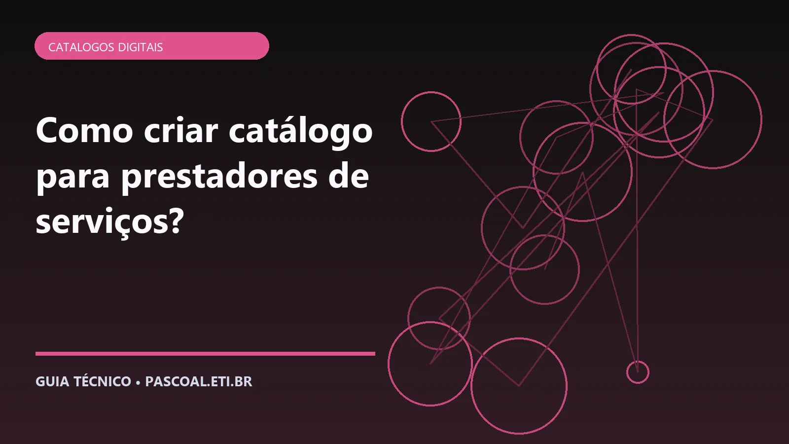 Ilustração editorial sobre Como criar catálogo para prestadores de serviços.