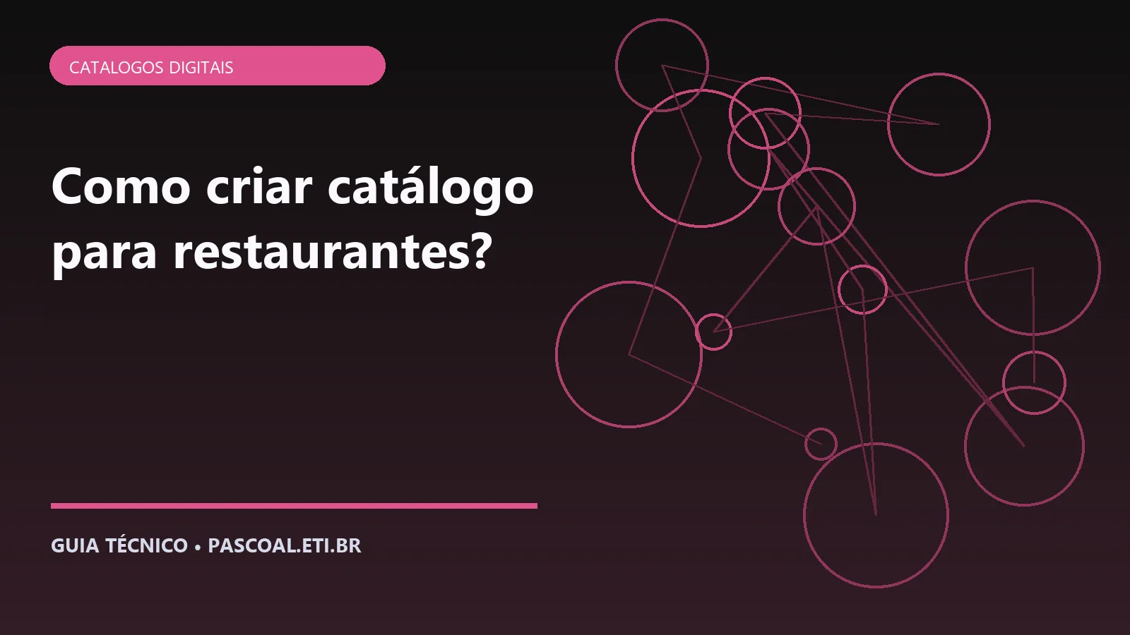 Ilustração editorial sobre Como criar catálogo para restaurantes.