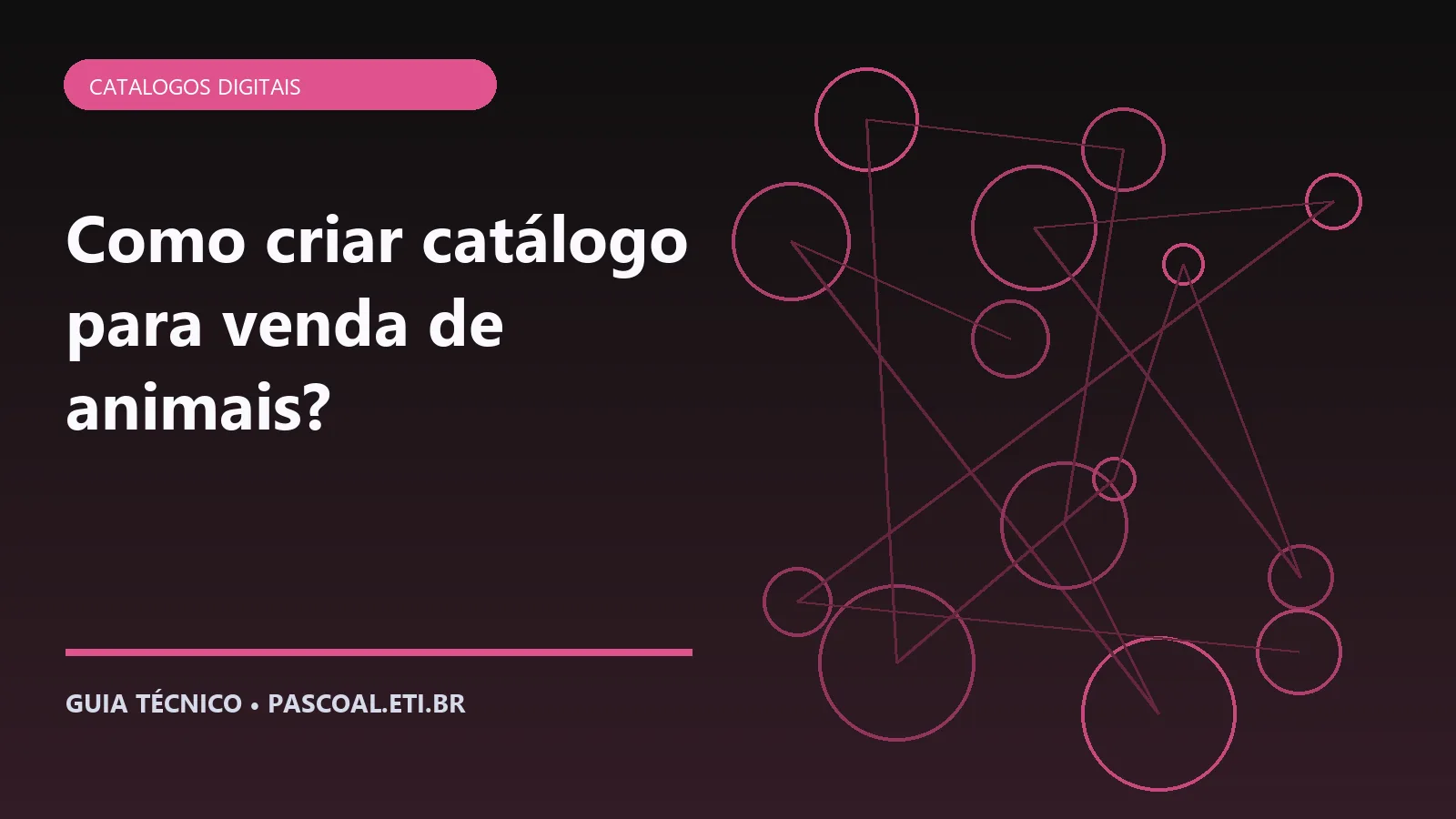 Ilustração editorial sobre Como criar catálogo para venda de animais.