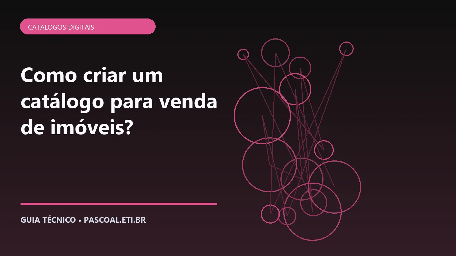 Ilustração editorial sobre Como criar um catálogo para venda de imóveis.
