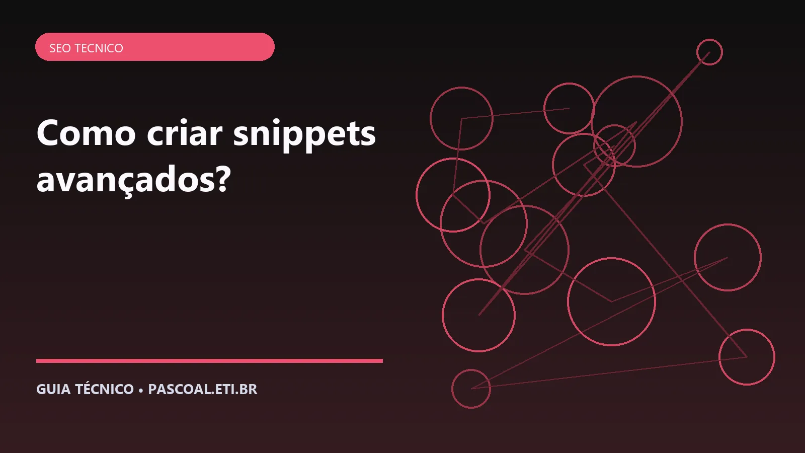 Ilustração editorial sobre Como criar snippets avançados.