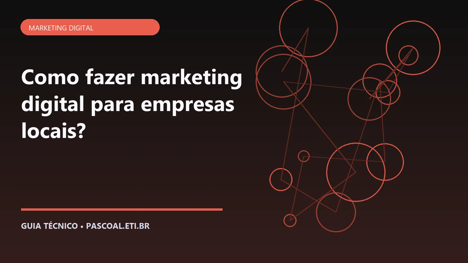 Ilustração editorial sobre Como fazer marketing digital para empresas locais.