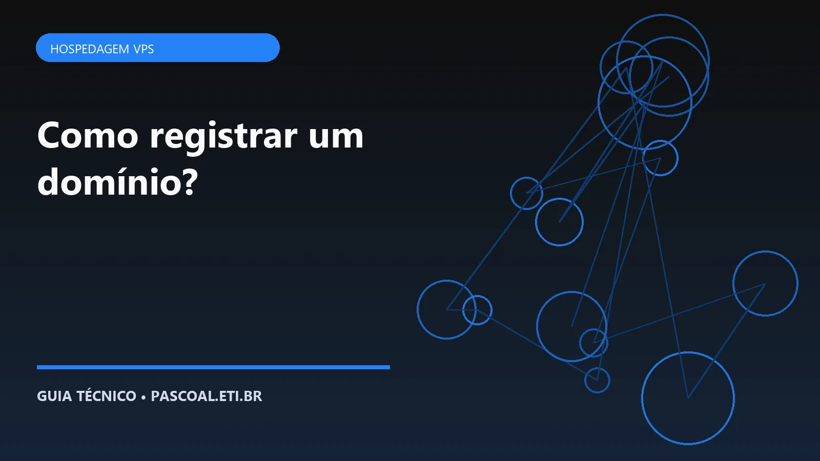 Ilustração editorial sobre Como registrar um domínio.