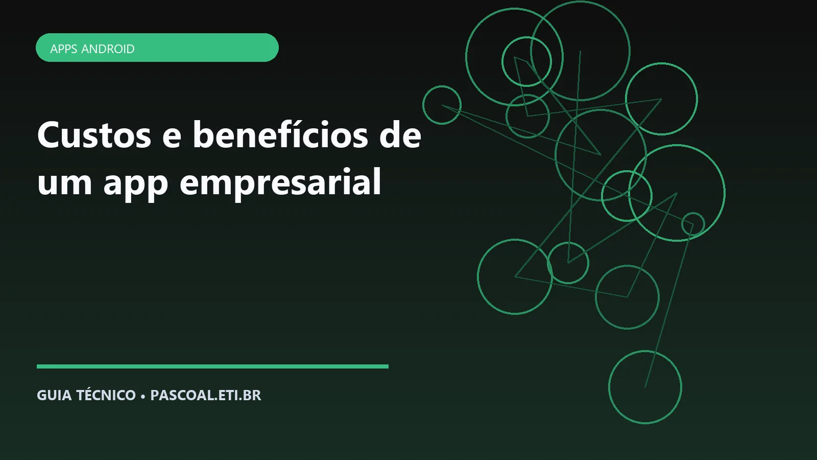 Ilustração editorial sobre Custos e benefícios de um app empresarial.