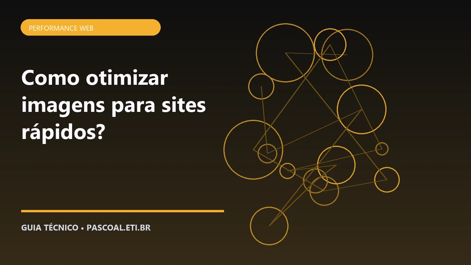 Ilustração editorial sobre Como otimizar imagens para sites rápidos.