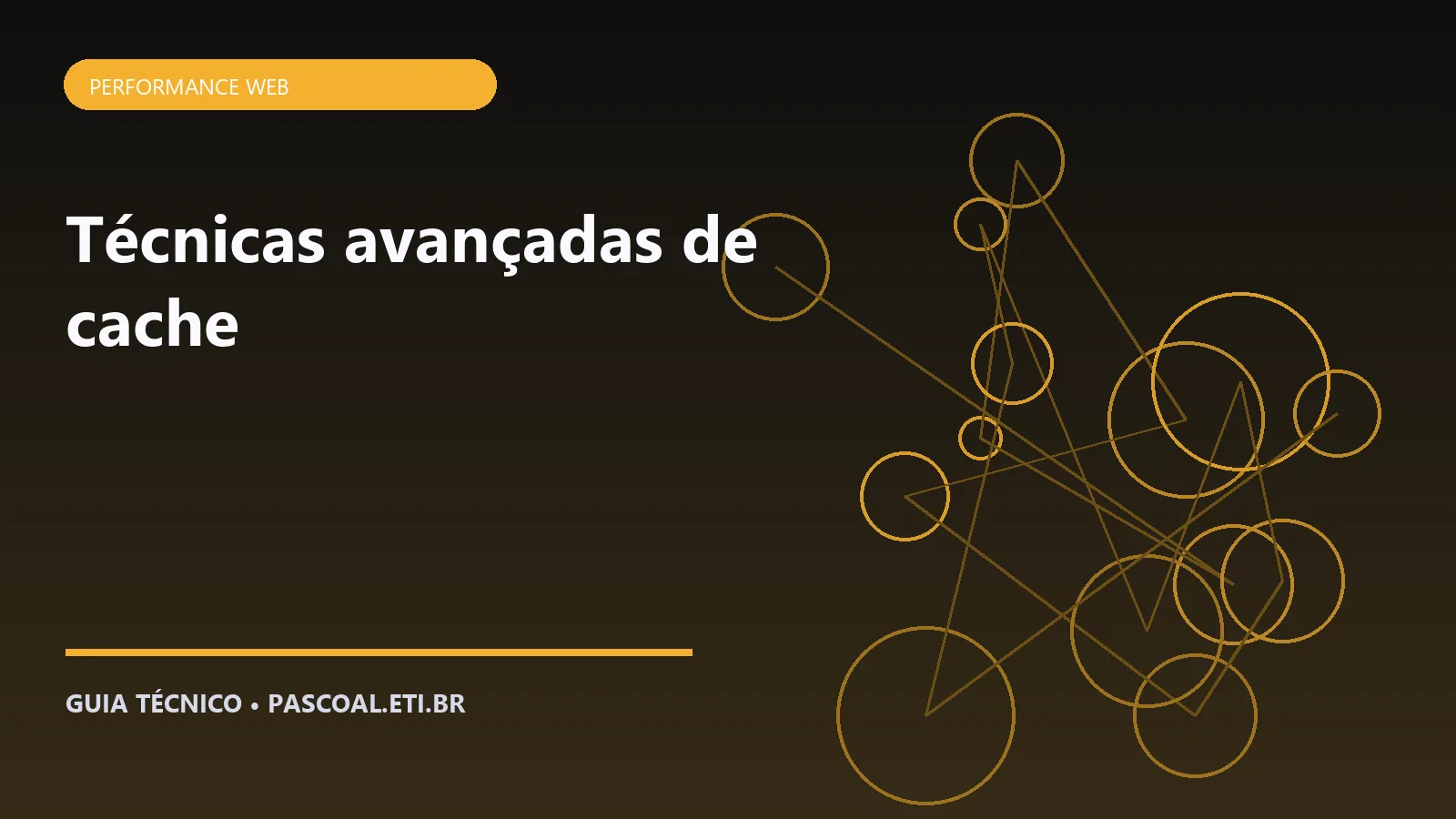 Ilustração editorial sobre Técnicas avançadas de cache.